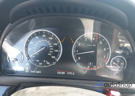 2014 BMW 535I из США, поврежденный, VIN WBA5B1C5XED917148